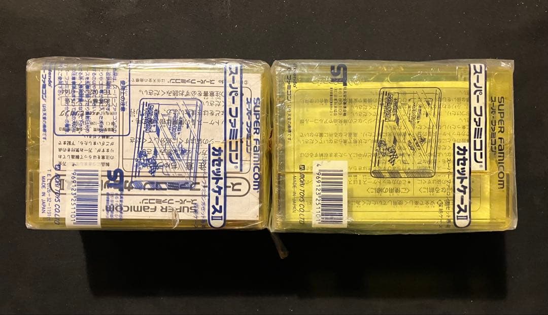 スーパーファミコン　スーパーマリオ　カセットケース　未開封　6個