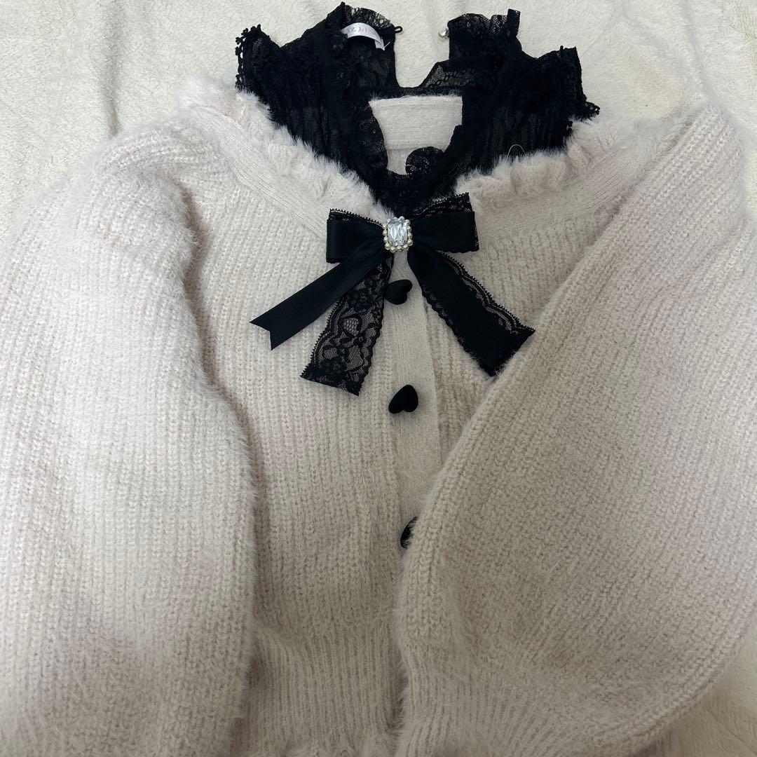 リズリサ　2連ベルトスカパン　レイヤード風肩開きニット　ブレスレット　まとめ売り