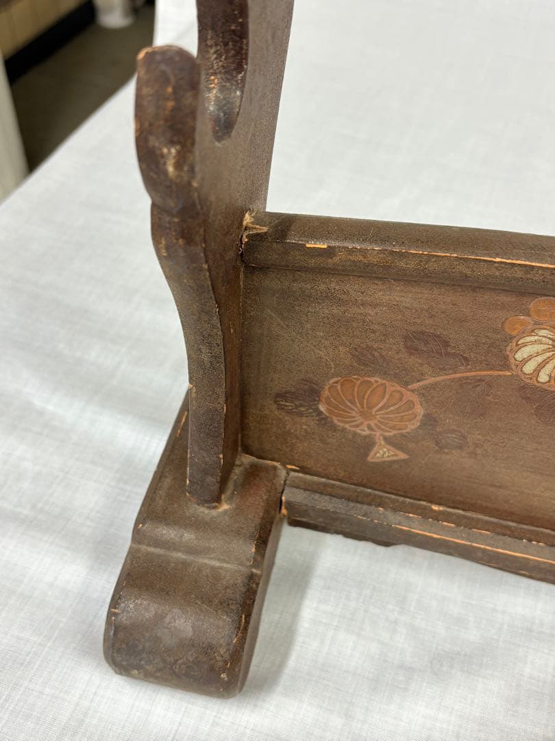 刀掛け 3本掛け 刀置き 武具 三本掛け 螺鈿