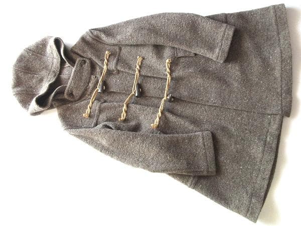 ローブス＆コンフェクションズ ネップウール ダッフルコート 1 男女着用可