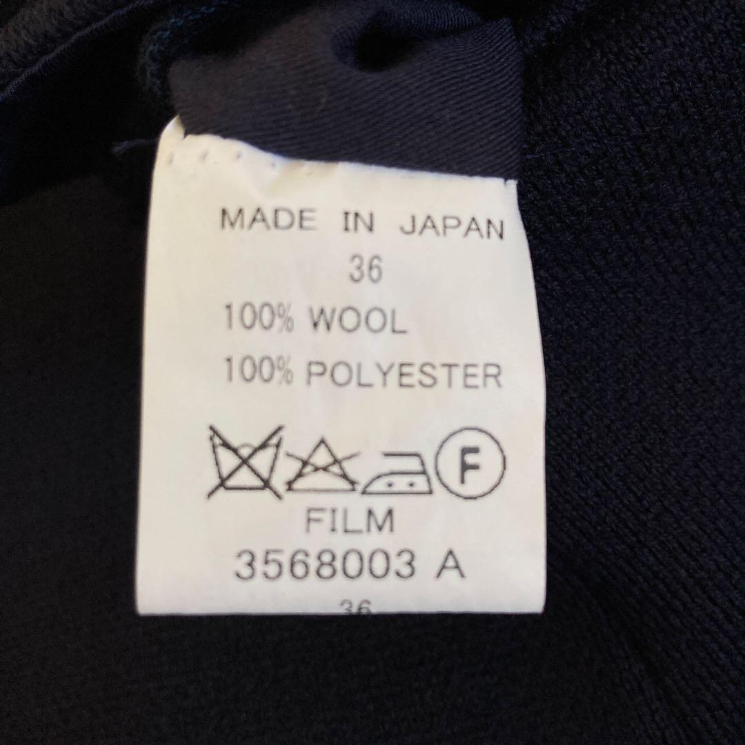 SOV. ✨紺ブレ　テーラードジャケット　　 ワッペン　金ボタン ビジュー