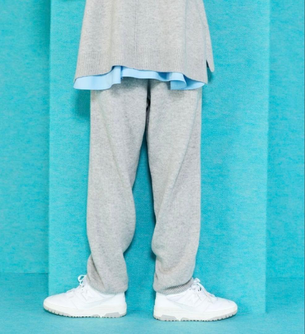 美品　ENFOLD エンフォルド ニットパンツ　38