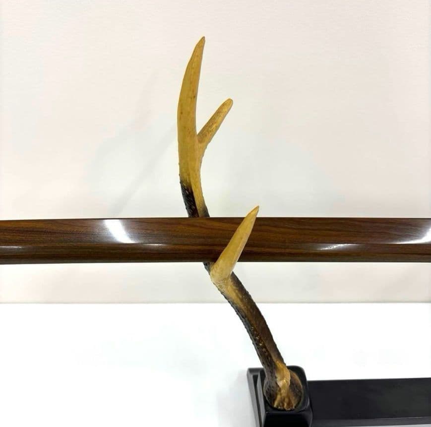 カワセミ！世界最強の木！リグナムバイタの木刀！鏡面仕上げ！