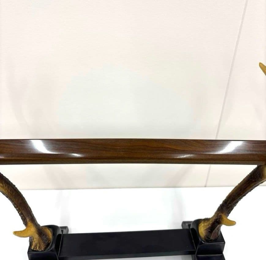 カワセミ！世界最強の木！リグナムバイタの木刀！鏡面仕上げ！