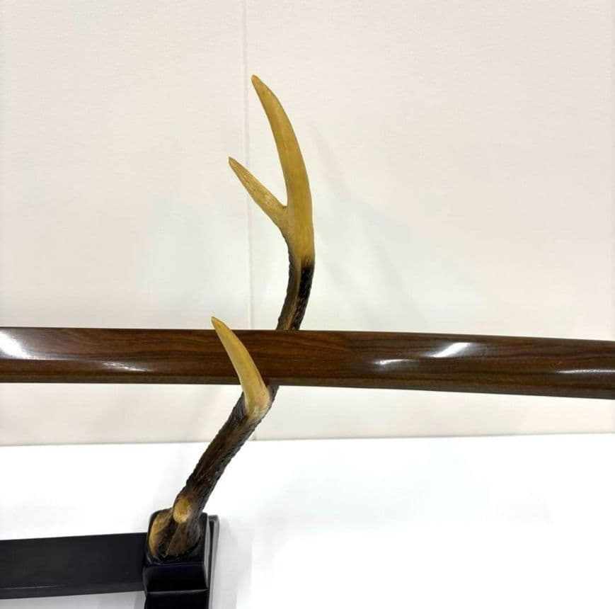 カワセミ！世界最強の木！リグナムバイタの木刀！鏡面仕上げ！