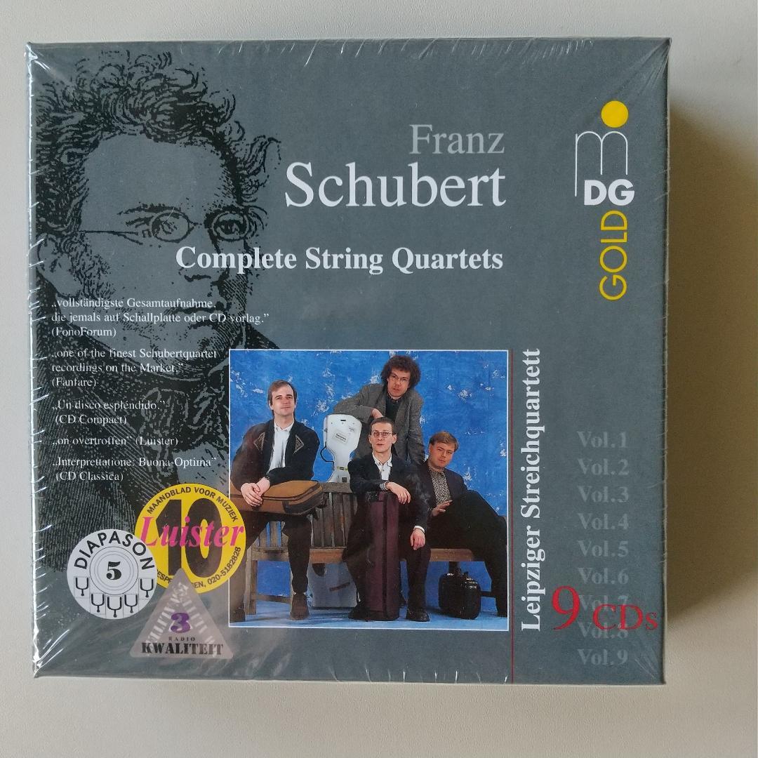 【新品同様】 ベートーヴェン ＆ シューベルト 弦楽四重奏曲全集 計１９CD
