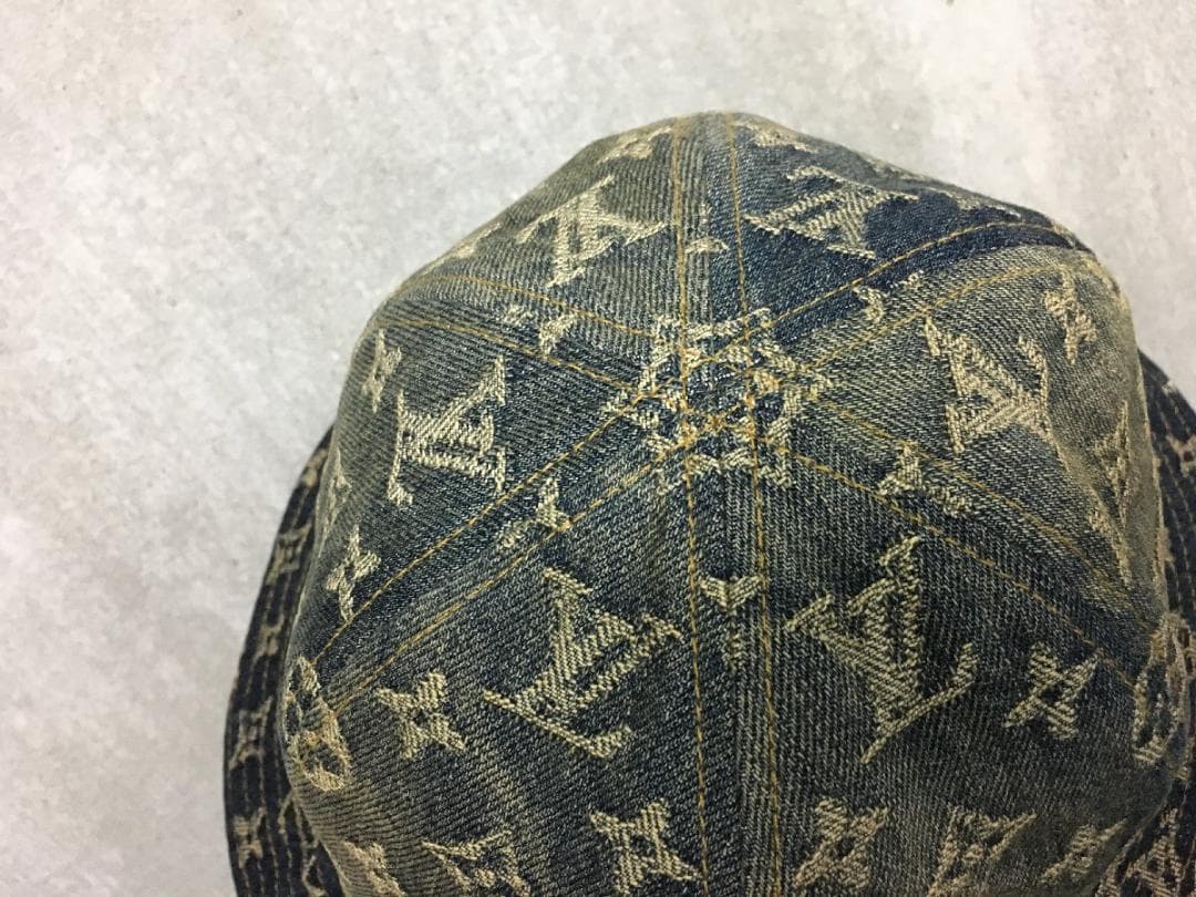 ルイヴィトン 22AW MP3414 リバーシブル シャポー・モノグラム ハット