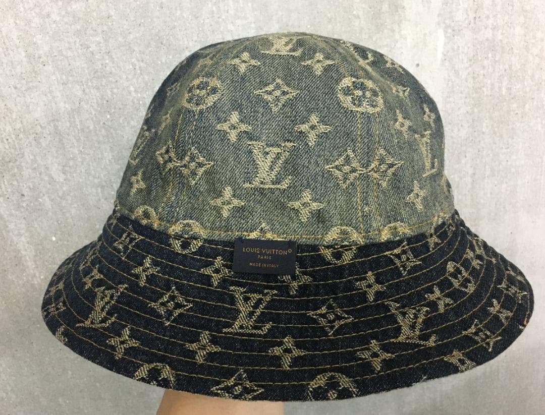 ルイヴィトン 22AW MP3414 リバーシブル シャポー・モノグラム ハット