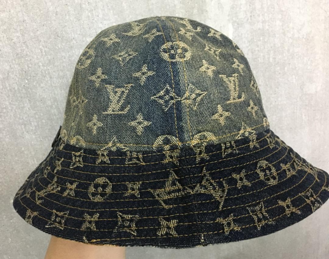 ルイヴィトン 22AW MP3414 リバーシブル シャポー・モノグラム ハット
