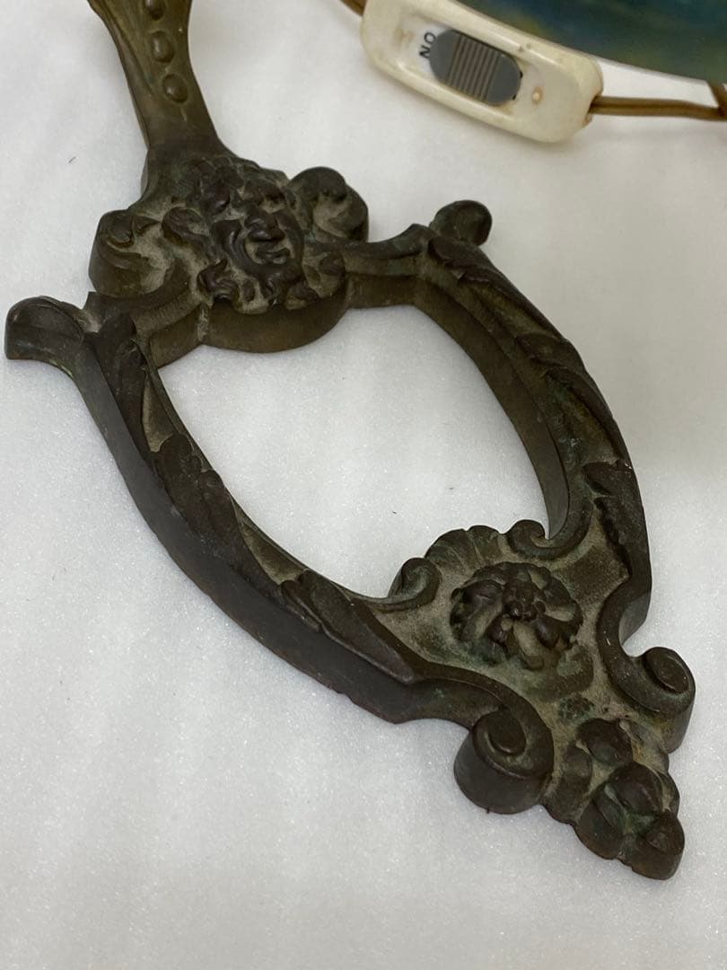 3-1537 フランス製　ミュラー兄弟　アンティーク照明