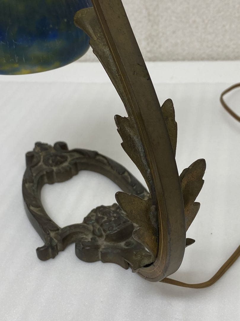 3-1537 フランス製　ミュラー兄弟　アンティーク照明