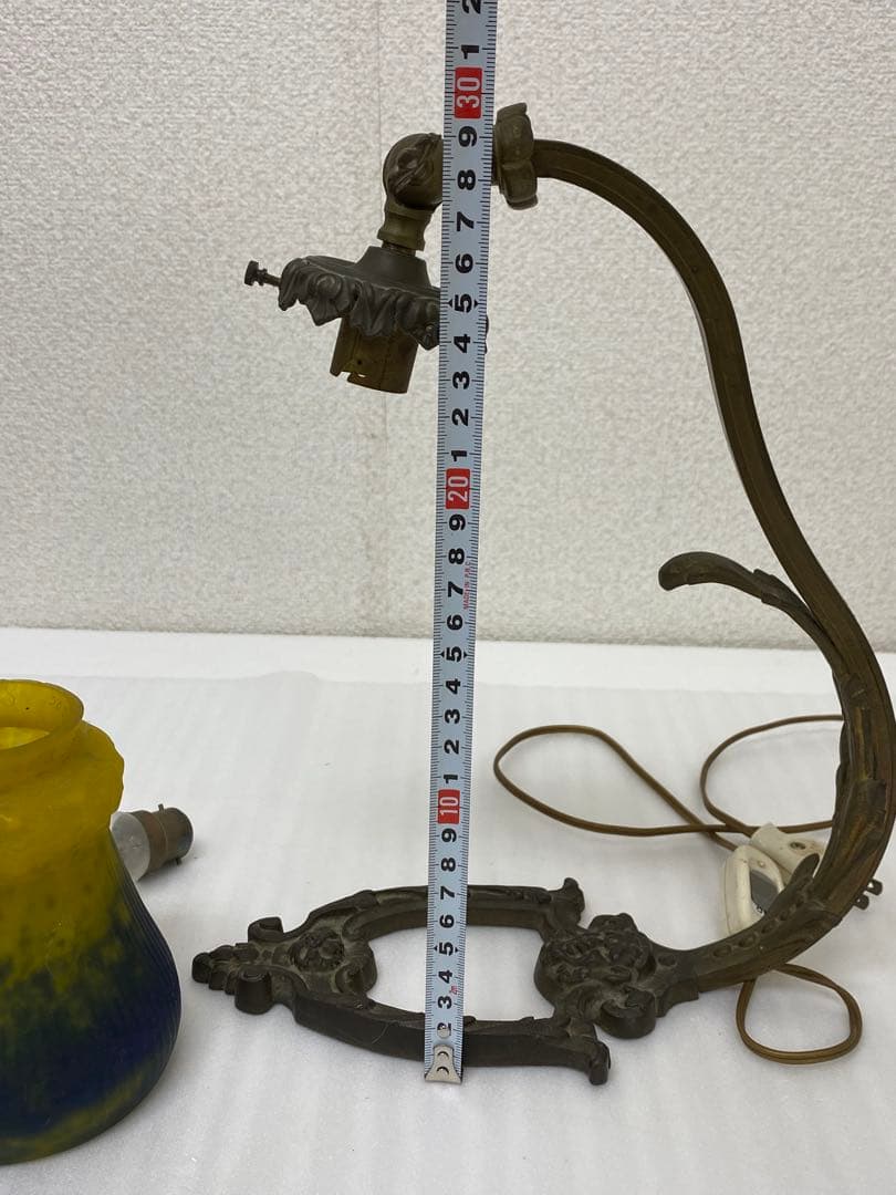 3-1537 フランス製　ミュラー兄弟　アンティーク照明