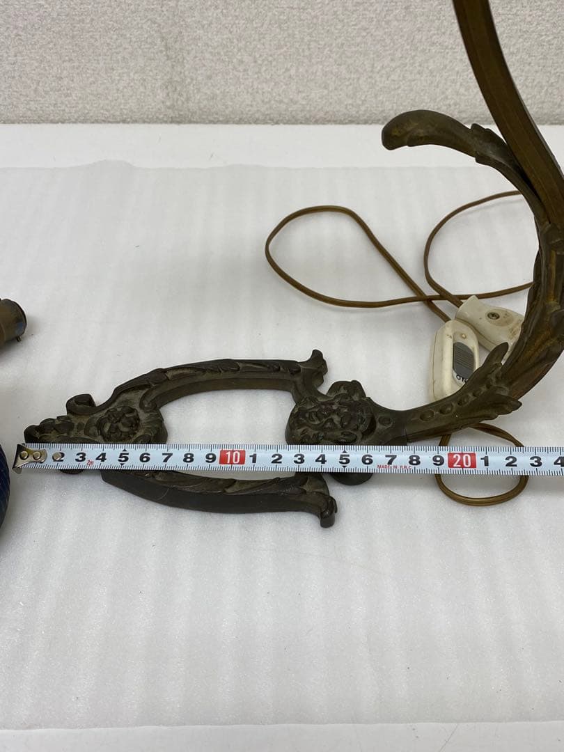 3-1537 フランス製　ミュラー兄弟　アンティーク照明