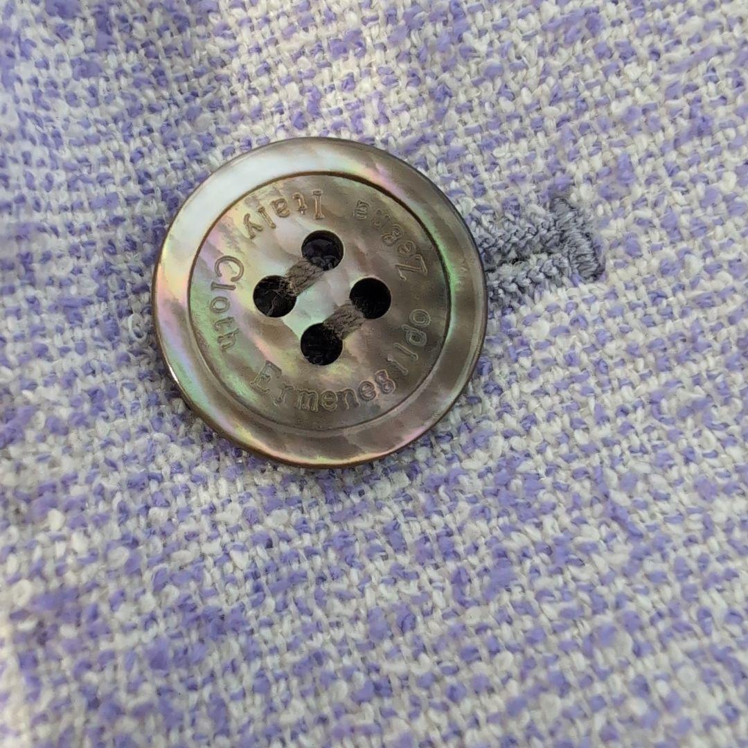 Ermenegildo Zegna 赤タグ テーラードジャケットメランジパープル