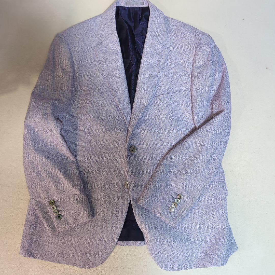 Ermenegildo Zegna 赤タグ テーラードジャケットメランジパープル