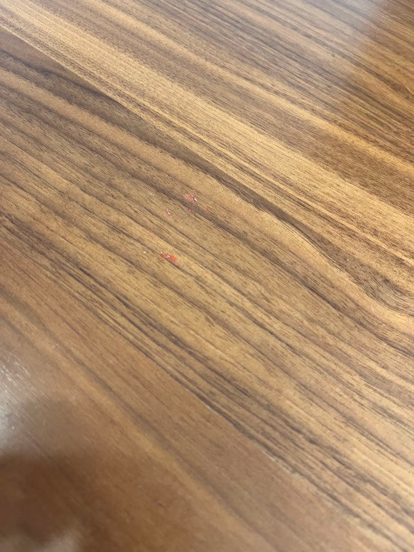 【ニトリ】ダイニングテーブル　ミドルブラウン　ウォールナット　150 たのめる便