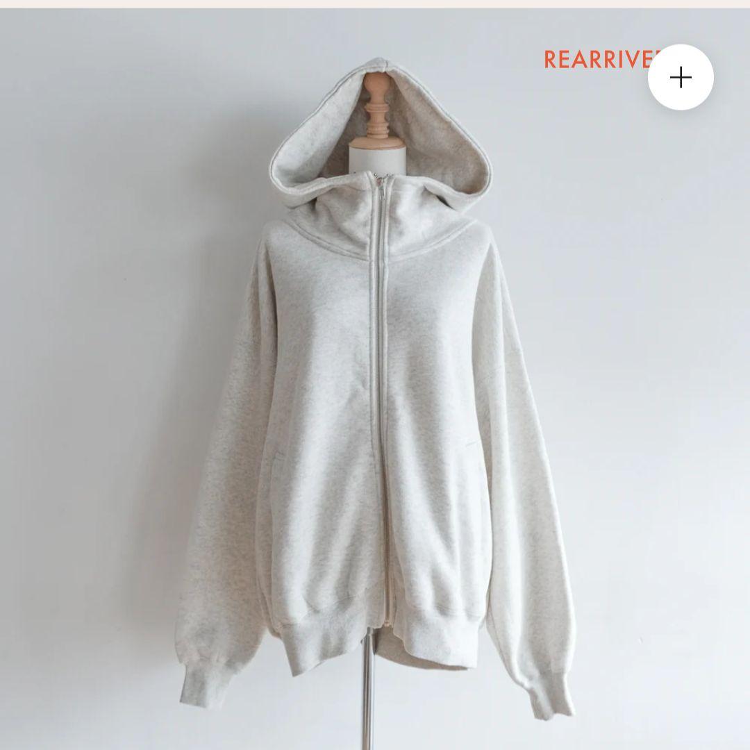 Sea Room Lynn Volume Sweat Big Zip フーディー