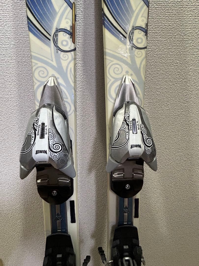 K2 sweet Luv149 cm スキー板 マーカービンディングストック付