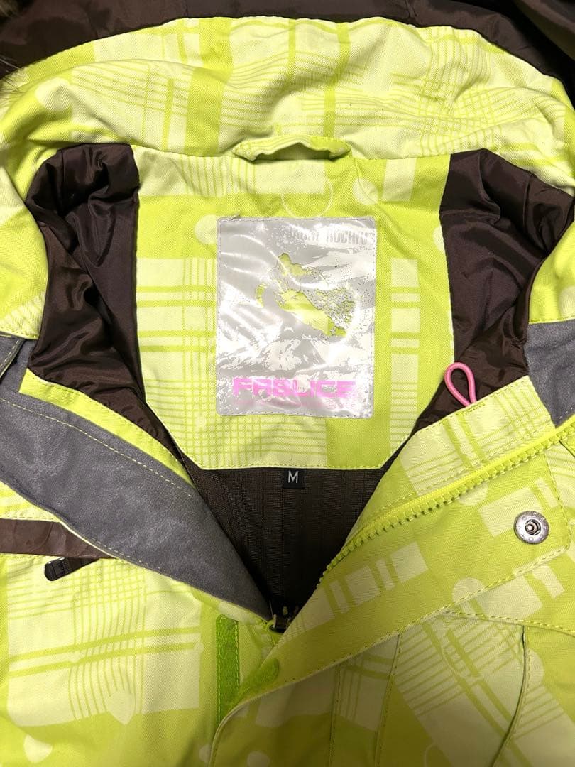 【美品】FABLICE ファブリス スキーウェア スノーボードウェア Mサイズ