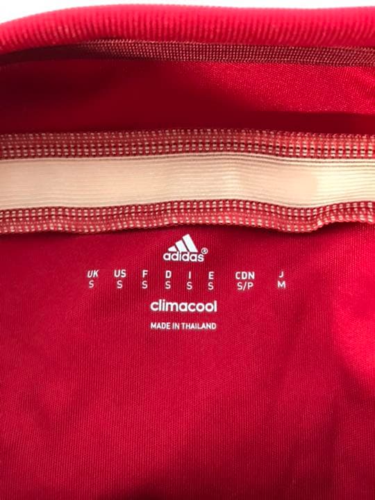 正規品adidas スペイン代表「6」アンドレス・イニエスタ 半袖Mユニフォーム