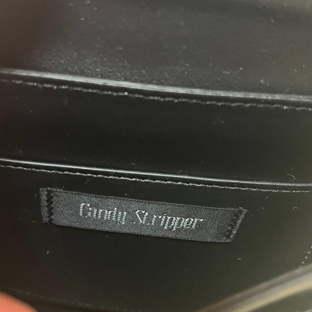 黒 Candy Stripper RIBBON SHOULDER 2way 黒