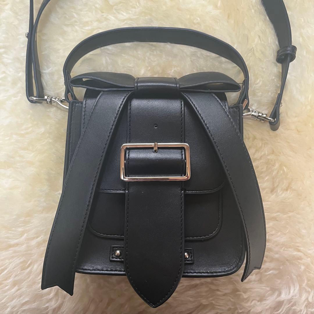 黒 Candy Stripper RIBBON SHOULDER 2way 黒