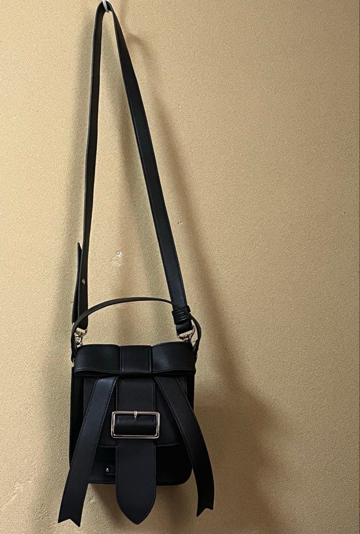 黒 Candy Stripper RIBBON SHOULDER 2way 黒