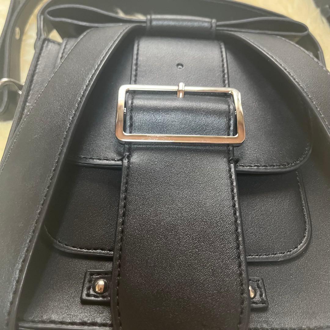 黒 Candy Stripper RIBBON SHOULDER 2way 黒