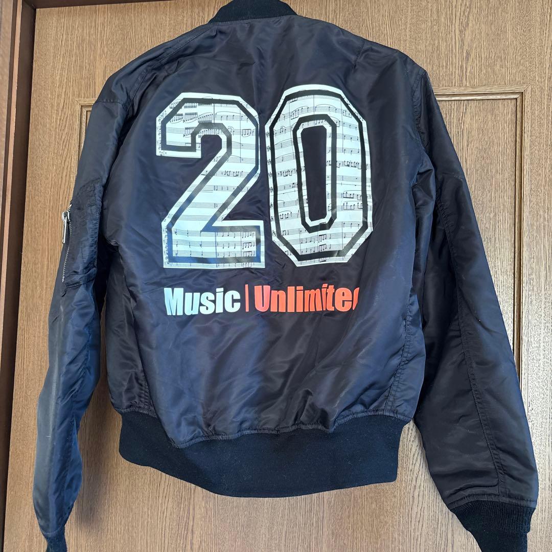 CHRISTIAN DADA MA-1ジャケット ゆず20周年記念ジャンパー