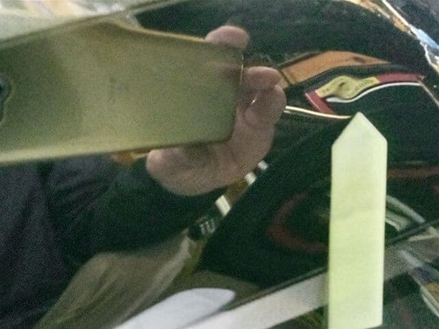 Kawasaki 　ZRX1200ダエグ　ブラックリミテッド　ガスタンクです