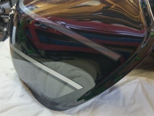 Kawasaki 　ZRX1200ダエグ　ブラックリミテッド　ガスタンクです