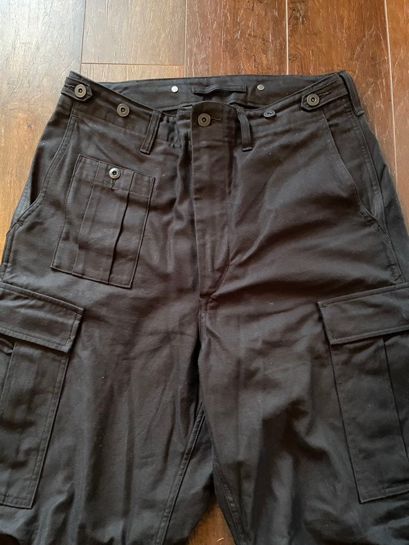 T*A様 【ナイジェル・ケーボン】アーミーカーゴパンツ - ブラック