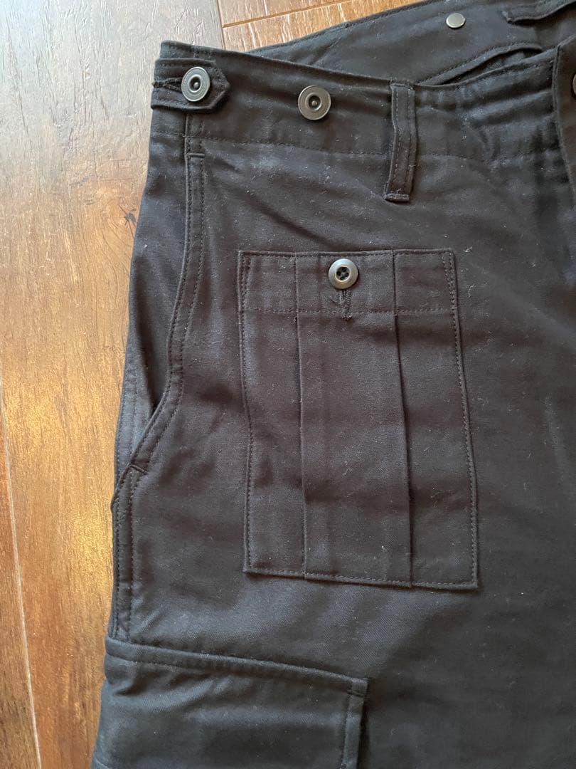 T*A様 【ナイジェル・ケーボン】アーミーカーゴパンツ - ブラック