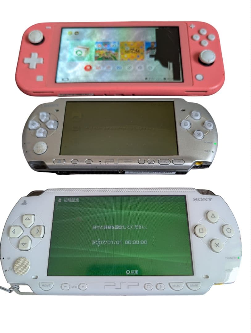 スイッチライト　psp-3000　psp-1000　ジャンク