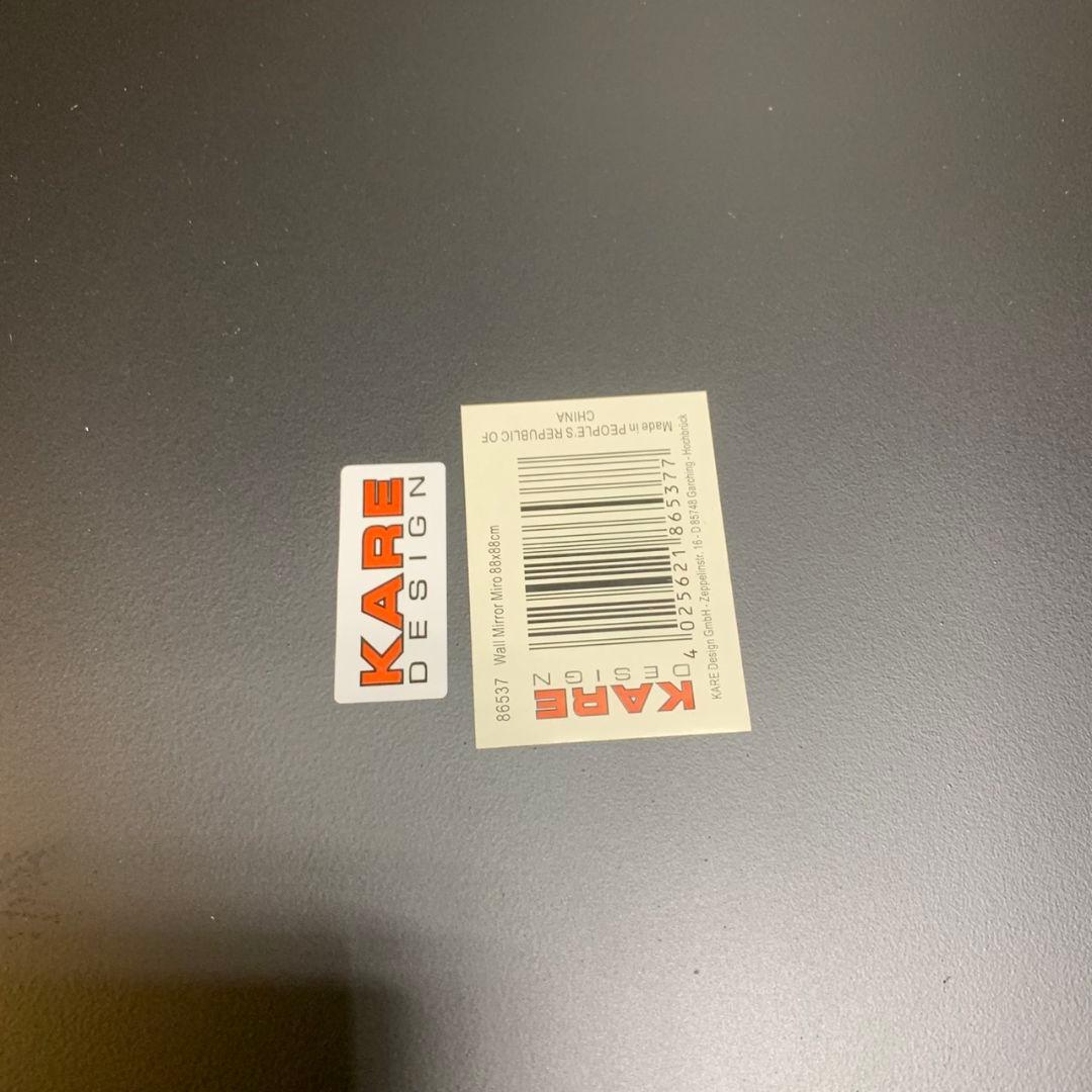ひー H744\" KARE Wall Mirror Miro 88x88