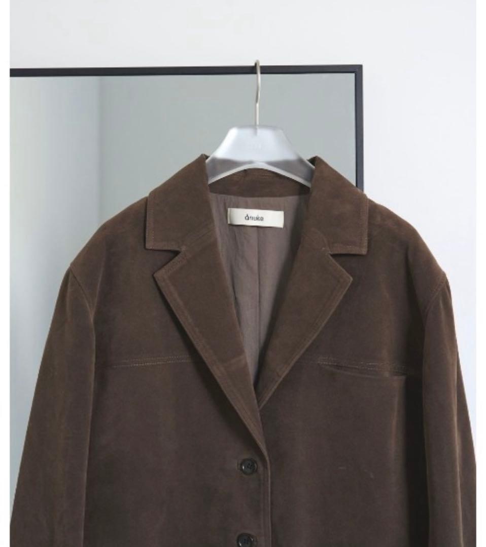ジャケット・アウター anuke Eco Suede Jacket 36