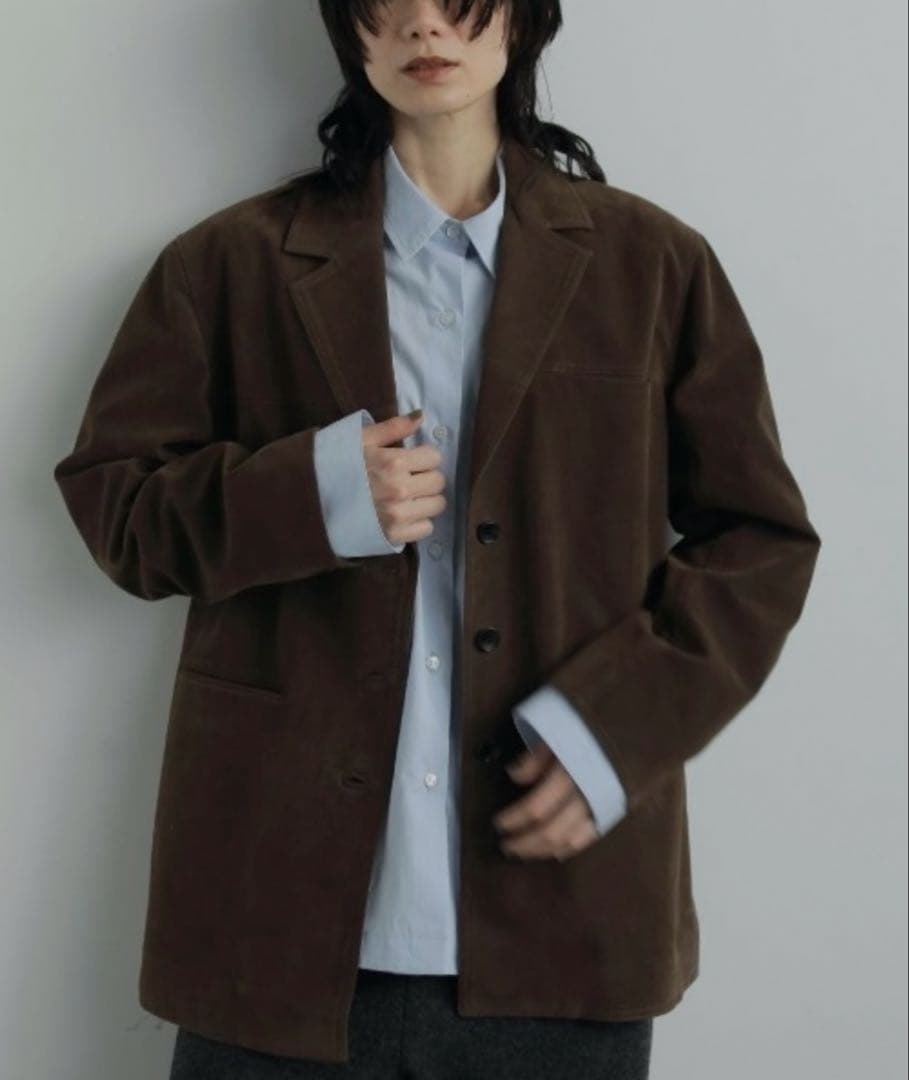 ジャケット・アウター anuke Eco Suede Jacket 36