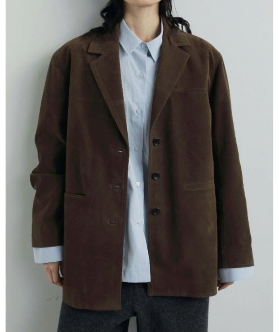 ジャケット・アウター anuke Eco Suede Jacket 36