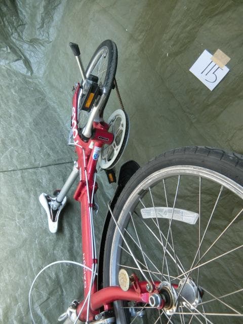 115：DAHON ROUTE　折畳自転車　ジャンク　引取限定：埼玉県所沢市