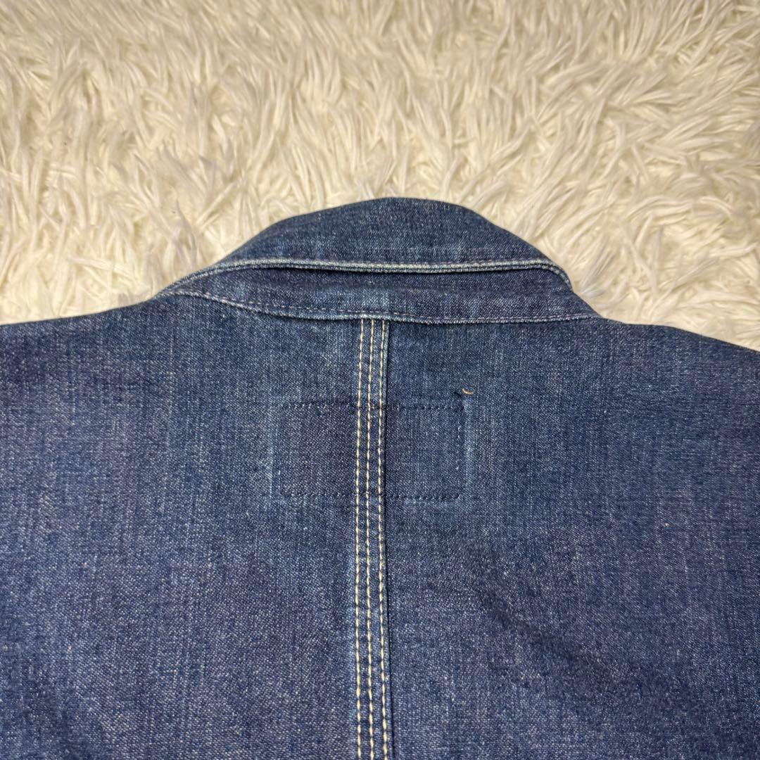 ☆Levi’s WORKERS デニムカバーオール 濃紺 香港製 90s 40☆