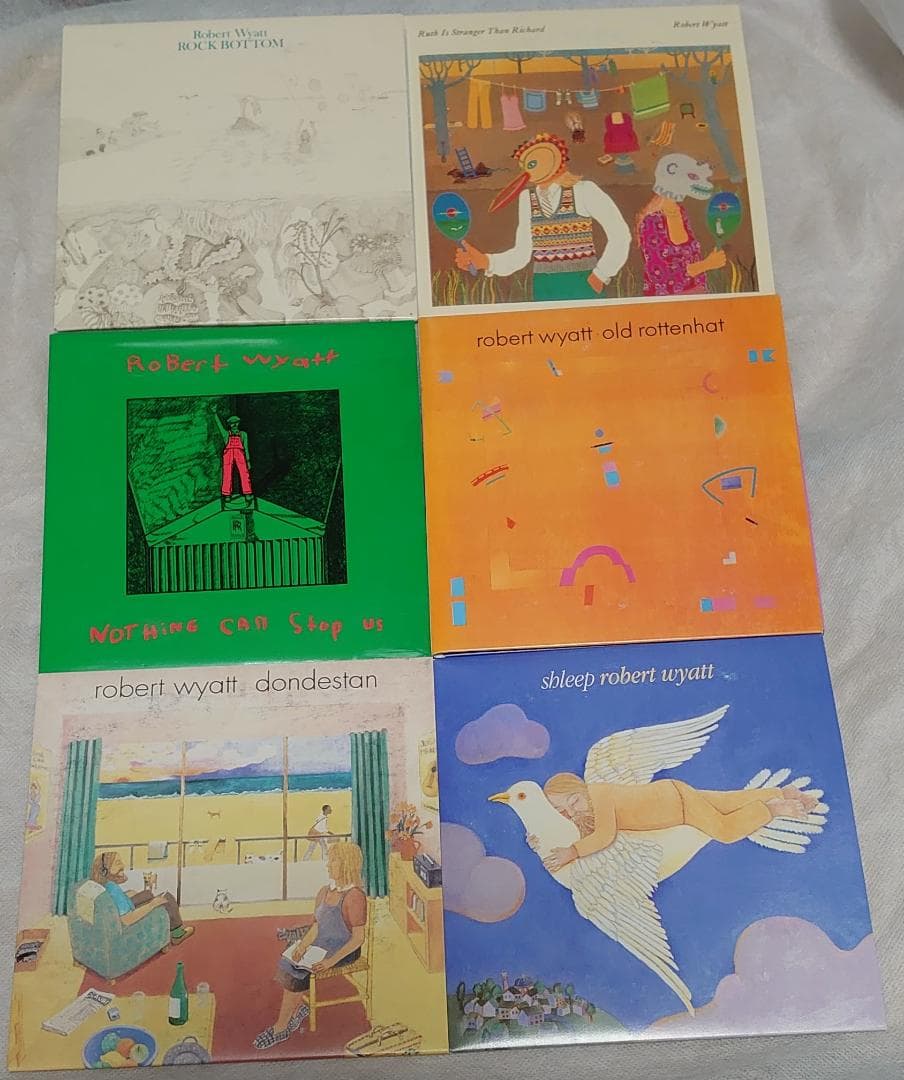紙ジャケ ロバート・ワイアット Robert Wyatt プロモ盤 6枚 セット