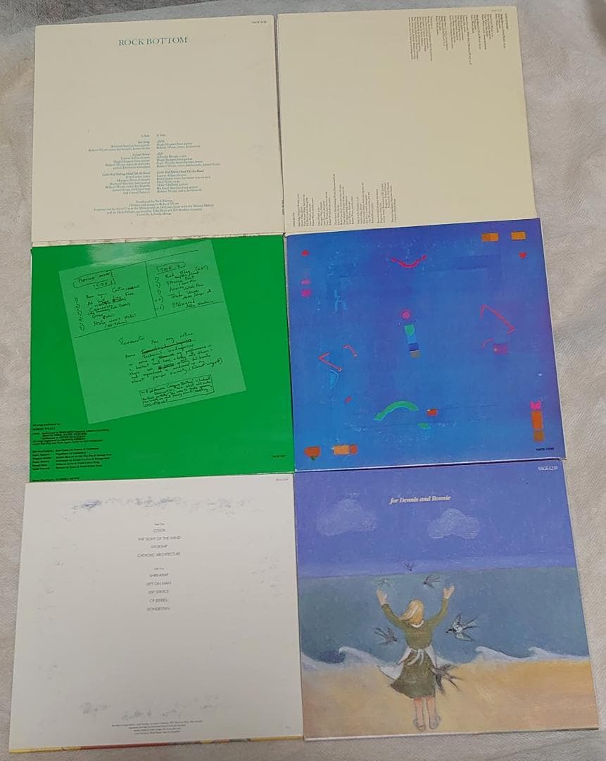 紙ジャケ ロバート・ワイアット Robert Wyatt プロモ盤 6枚 セット