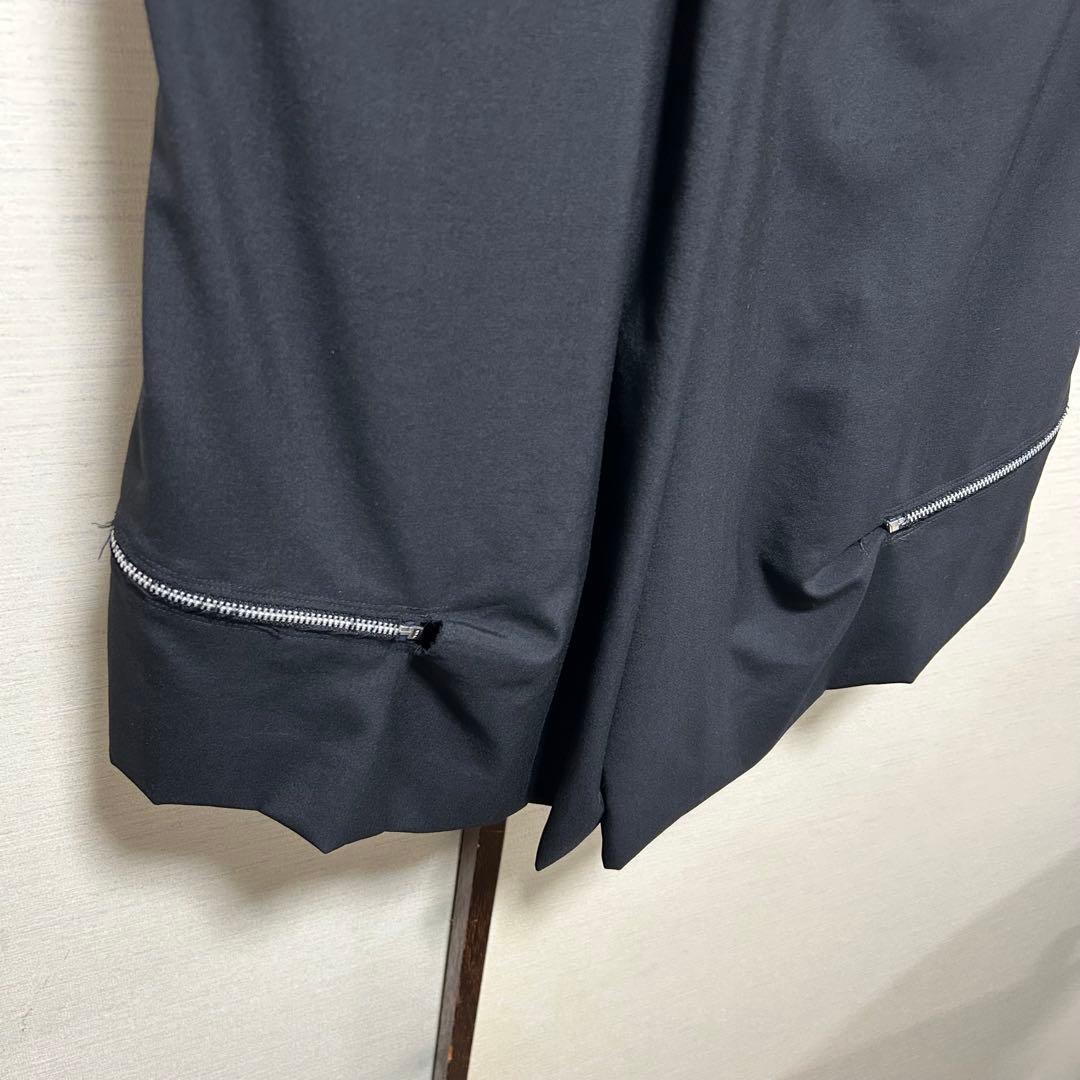 BLACKCOMMEdesGARCONSサイドジップ付ハーフパンツXL美中古