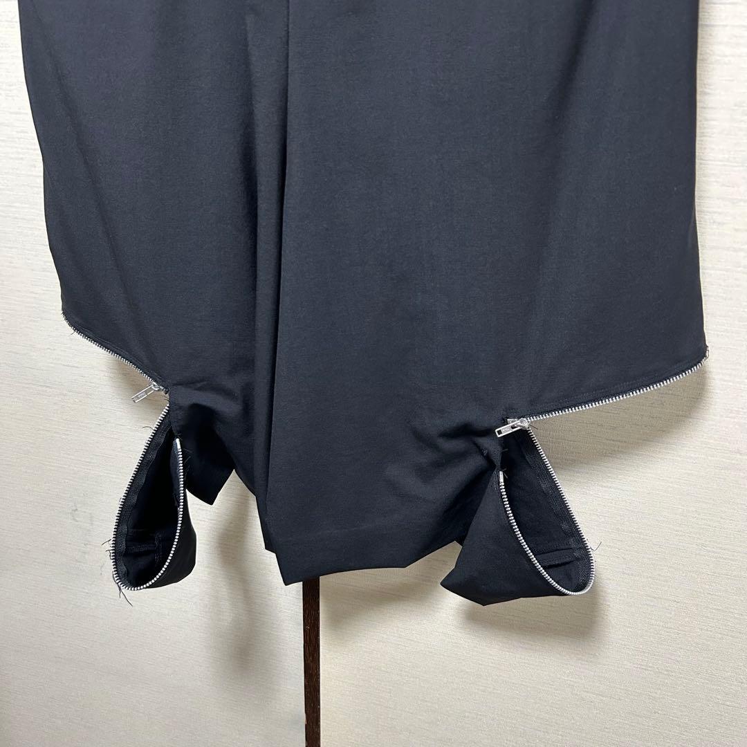 BLACKCOMMEdesGARCONSサイドジップ付ハーフパンツXL美中古