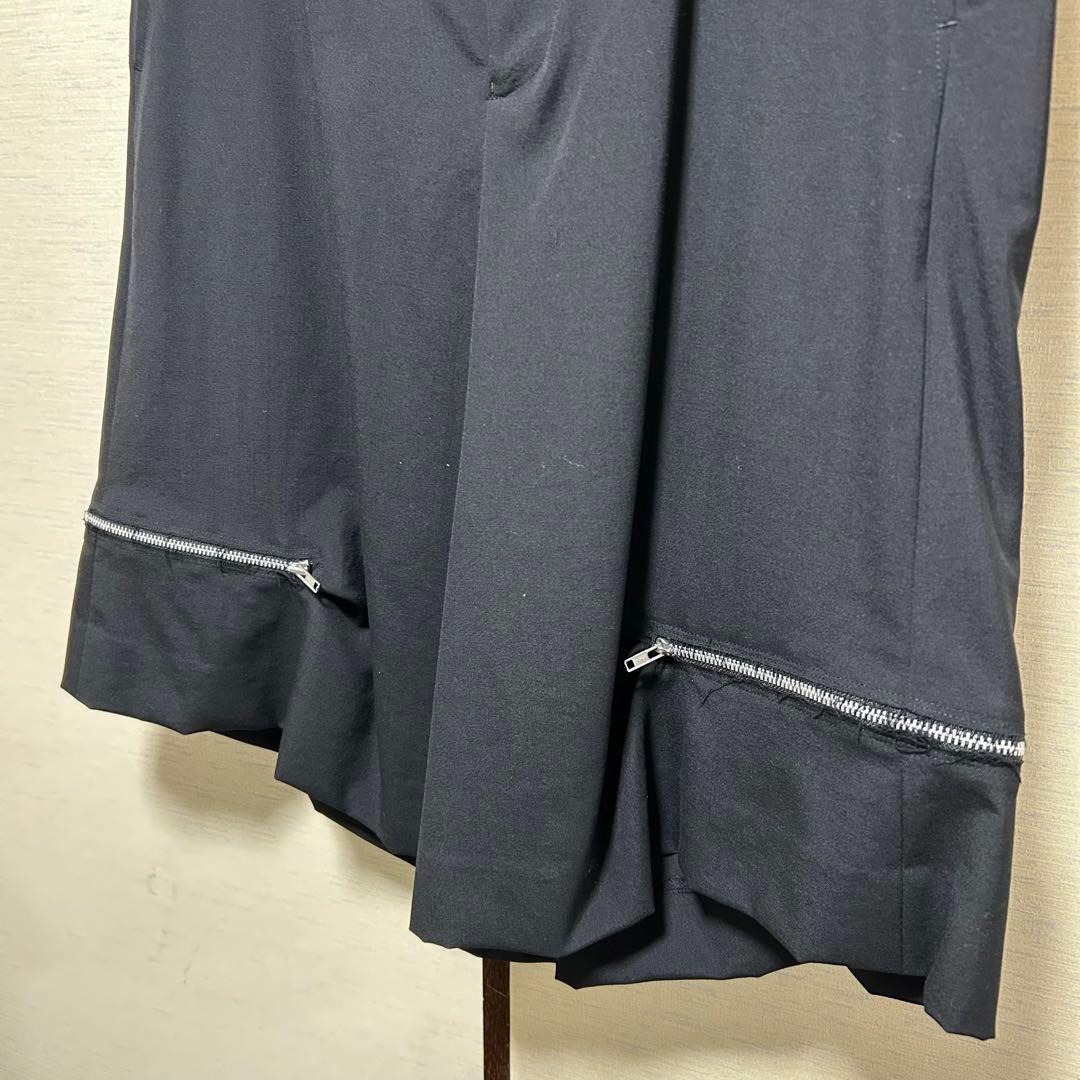 BLACKCOMMEdesGARCONSサイドジップ付ハーフパンツXL美中古