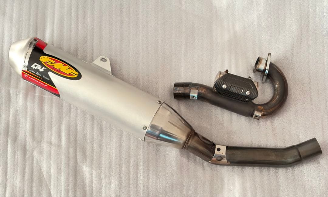 【静音仕様】FMF Q4 wr250x/r 忠男 サイレントボム セット