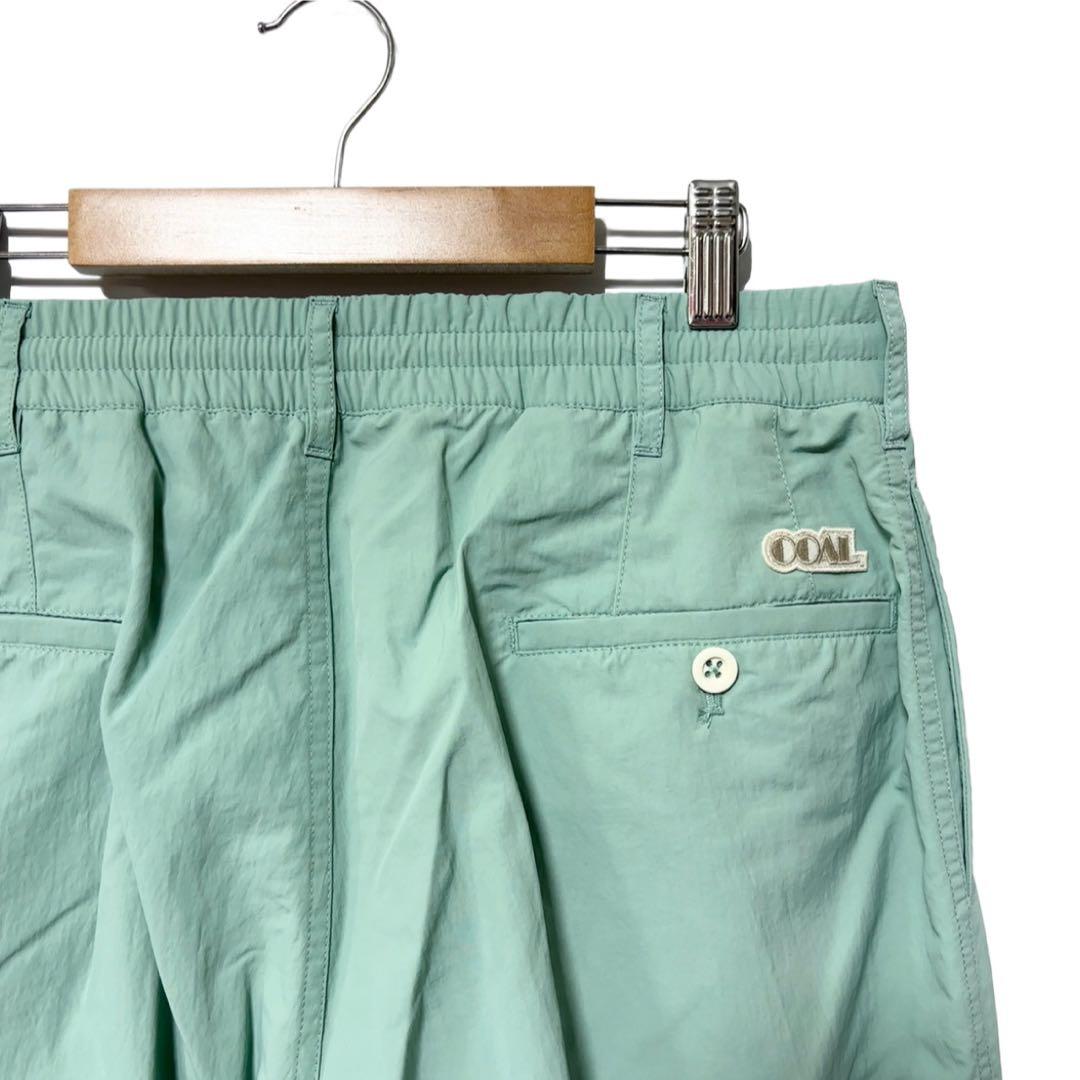 新品 ナナミカ デッキパンツ CG コーラル グリーン 32 定価24,200円