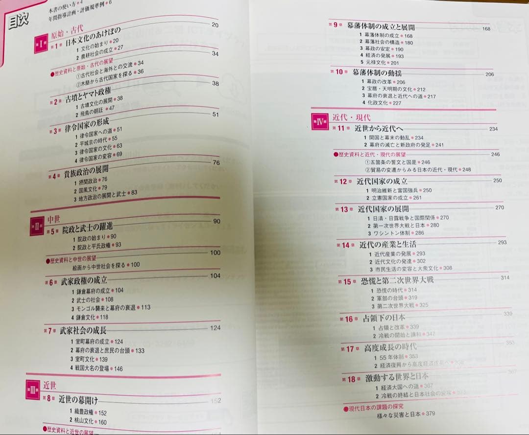 山川出版社 日本史探究 教師用指導書 授業実践編