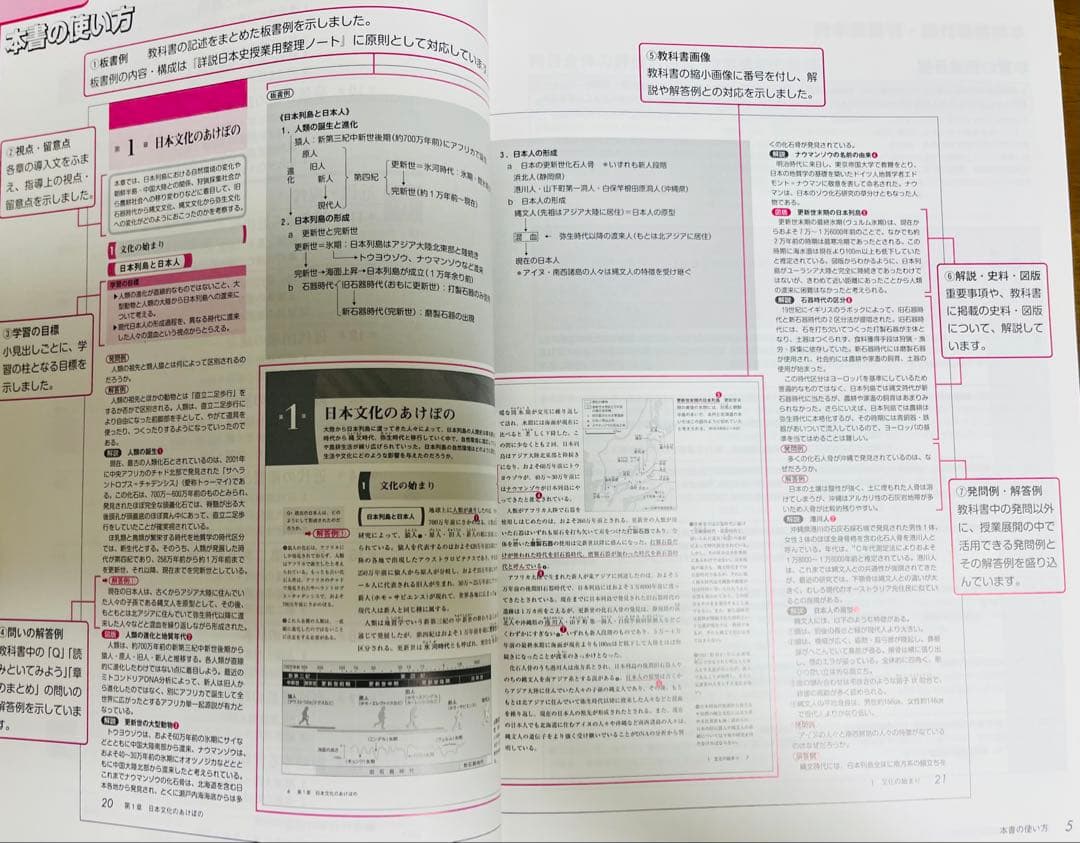 山川出版社 日本史探究 教師用指導書 授業実践編