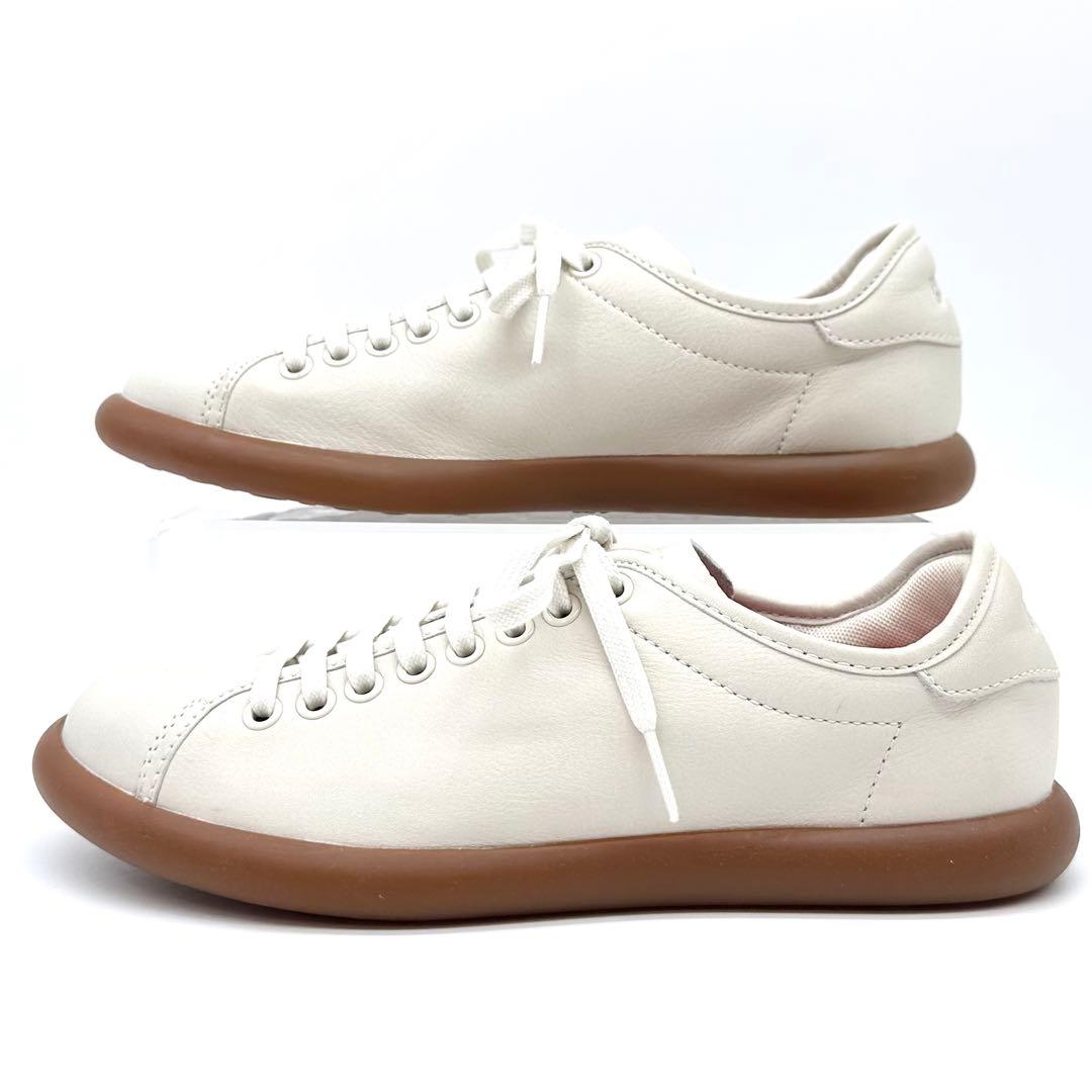 未使用✨カンペール スニーカー ペロータスソイエル レザー ホワイト 24cm位